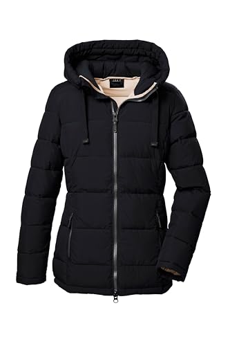 G.I.G.A. DX Damen Steppjacke mit Kapuze GW 68 WMN QLTD JCKT, schwarz, 46, 42390-000 von G.I.G.A. DX