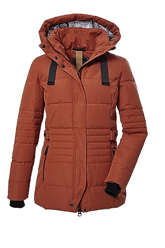 G.I.G.A. DX Damen Steppjacke mit abzippbarer Kapuze/Funktionsjacke in Daunenoptik GW 25 WMN QLTD JCKT, dunkelapricot, 42, 39930-000 von G.I.G.A. DX