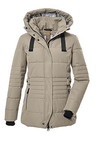 G.I.G.A. DX Damen Steppjacke mit abzippbarer Kapuze/Funktionsjacke in Daunenoptik GW 25 WMN QLTD JCKT, hellbeige, 36, 39930-000 von G.I.G.A. DX