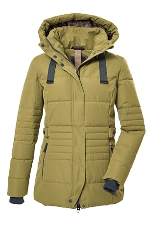 G.I.G.A. DX Damen Steppjacke mit abzippbarer Kapuze/Funktionsjacke in Daunenoptik GW 25 WMN QLTD JCKT, pistazie, 38, 39930-000 von G.I.G.A. DX