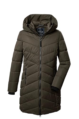 G.I.G.A. DX Damen Steppparka/Funktionsparka mit Kapuze GW 17 WMN QLTD PRK, olive brown, 40, 41855-000 von G.I.G.A. DX