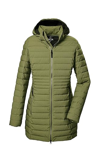 G.I.G.A. DX Damen Steppparka/Funktionsparka mit abzippbarer Kapuze GW 14 WMN QLTD PRK_Bacarya, waldgrün, 48, 42300-000 von G.I.G.A. DX