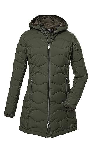 G.I.G.A. DX Damen Steppparka mit Kapuze/Funktionsparka in Daunenoptik Gw 20 Wmn Qltd Prk, oliv, EU 46 von G.I.G.A. DX