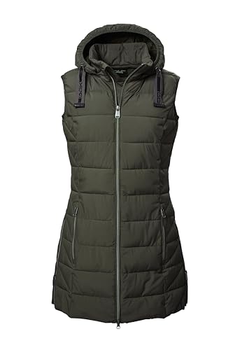 G.I.G.A. DX Damen Steppweste mit abknöpfbarer Kapuze/Funktionsweste in Daunenoptik GW 5 WMN QLTD VST, oliv, 42, 41774-000 G.I.G.A. DX Damen Steppweste mit abknöpfbarer Kapuze/Funktionsweste in Daunenoptik GW 5 WMN QLTD VST, oliv, 42, 41774-000 von G.I.G.A. DX