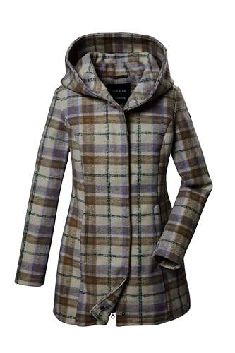 G.I.G.A. DX Damen Strickfleecejacke/Fleecejacke mit Kapuze GW 42 WMN KNTFLC JCKT, hellbeige, 38, 42455-000 von G.I.G.A. DX