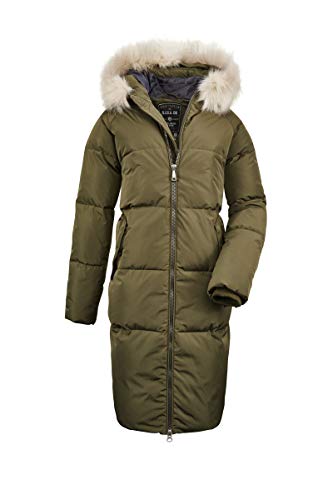 G.I.G.A. DX Damen Ventoso WMN Quilted CT A Casual Funktionsmantel In Daunenoptik Mit Kapuze, Oliv, 36 G.I.G.A. DX Damen Ventoso WMN Quilted CT A Casual Funktionsmantel In Daunenoptik Mit Kapuze, Oliv, 36 von G.I.G.A. DX