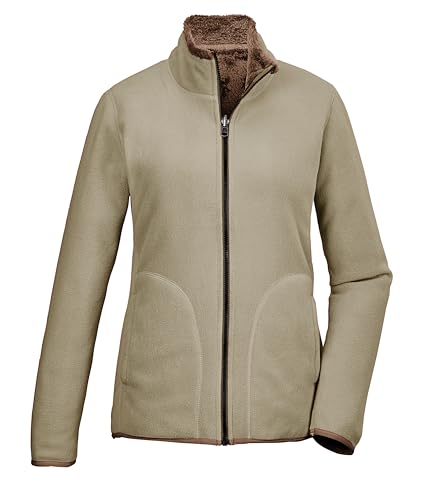 G.I.G.A. DX Damen Wendefleecejacke/Fleecejacke GW 59 WMN FLC JCKT, ecru, 50, 42385-000 von G.I.G.A. DX