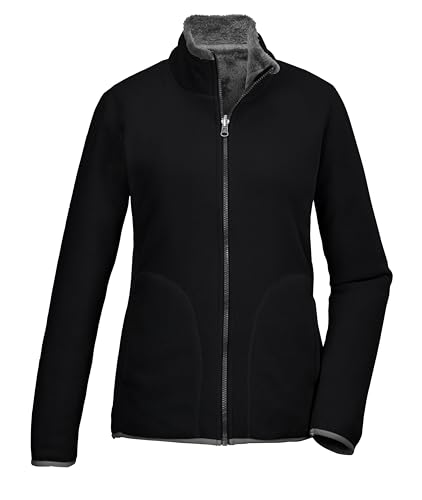 G.I.G.A. DX Damen Wendefleecejacke/Fleecejacke GW 59 WMN FLC JCKT, schwarz, 44, 42385-000 von G.I.G.A. DX