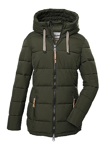 G.I.G.A. DX Damen Winterjacke mit Kapuze/Funktionsjacke in Daunenoptik GW 12 WMN QLTD JCKT, dunkeloliv, 40, 39835-000 von G.I.G.A. DX