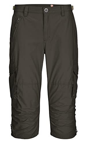 G.I.G.A. DX Herren 3/4 Hose/Outdoor Bermuda Shorts Enrikono, grünanthrazit, 52, 39527-000 von G.I.G.A. DX