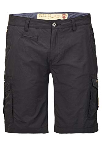 G.I.G.A. DX Herren Bermudas Mendez - Herren Shorts mit seitlichen Taschen - kurze Hose Männer, anthrazit, 48 von G.I.G.A. DX