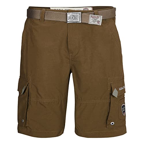 G.I.G.A. DX Herren Casual Bermudas mit Gürtel/Kurze Hose - GS 38 MN BRMDS, Hellbraun, 46, 38202-000 von G.I.G.A. DX