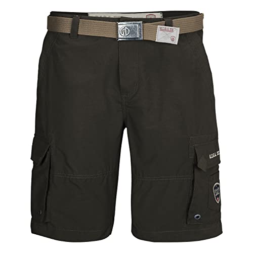 G.I.G.A. DX Herren Casual Bermudas mit Gürtel/Kurze Hose - GS 38 MN BRMDS, grünanthrazit, 52, 38202-000 von G.I.G.A. DX