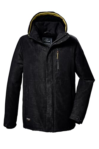 G.I.G.A. DX Herren Funktionsjacke/Outdoorjacke wasserdicht mit abzippbarer Kapuze GW 71 MN JCKT, schwarz, 4XL, 42213-000 von G.I.G.A. DX