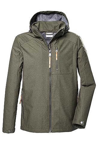 G.I.G.A. DX Herren Gs 7 Mn Sftshll Jckt Softshell Jacke Mit Abzippbarer Kapuze/Outdoorjacke, Grün, XXL EU von G.I.G.A. DX