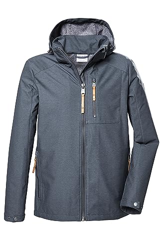 G.I.G.A. DX Herren Softshell Jacke mit abzippbarer Kapuze/Outdoorjacke GS 7 MN SFTSHLL JCKT, rauchblau, 4XL, 41491-000 von G.I.G.A. DX