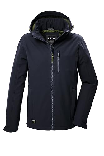 G.I.G.A. DX Herren Softshelljacke/Outdoorjacke mit abzippbarer Kapuze GW 29 MN SFTSHLL JCKT, dunkel stahlblau, 3XL, 41866-000 von G.I.G.A. DX