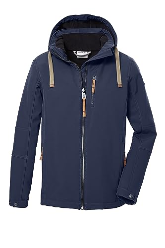 G.I.G.A. DX Herren Softshelljacke/Outdoorjacke mit abzippbarer Kapuze GW 35 MN SFTSHLL JCKT, mittelblau, 4XL, 40807-000 von G.I.G.A. DX