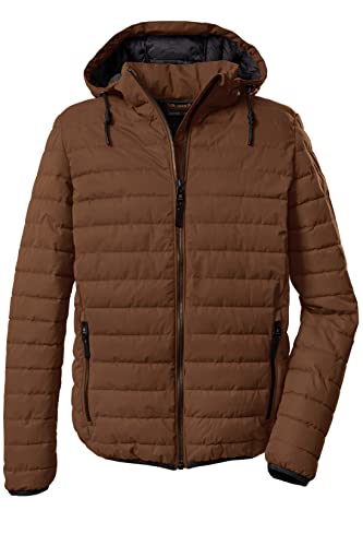 G.I.G.A. DX Herren Steppjacke/Casual Funktionsjacke in Daunenoptik mit abzippbarer Kapuze GW 42 MN QLTD JCKT, rost, M, 38534-000 von G.I.G.A. DX