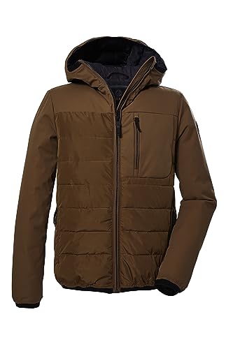 G.I.G.A. DX Herren Steppjacke mit Kapuze/Funktionshybridjacke in Daunenoptik GW 37 MN JCKT, camel, 4XL, 40812-000 von G.I.G.A. DX