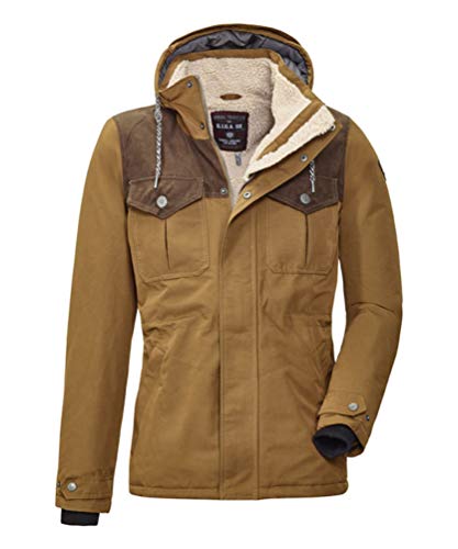 G.I.G.A. DX Herren Stormiga MN Jckt D Casual Funktionsjacke Mit Kapuze, Bronze, L von G.I.G.A. DX