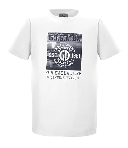 G.I.G.A. DX Herren T-Shirt GS 2 MN TSHRT GOTS, Brilliant White, L, 42645-000 G.I.G.A. DX Herren T-Shirt GS 2 MN TSHRT GOTS, Brilliant White, L, 42645-000 von G.I.G.A. DX