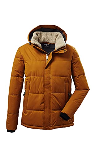 G.I.G.A. DX Herren Ventoso Mn Quilted Jckt Casual Funktionsjacke In Daunenoptik Mit Abzippbarer Kapuze, curry, L EU von G.I.G.A. DX