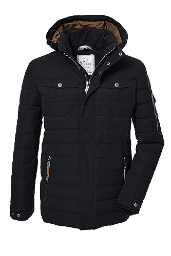 G.I.G.A. DX Herren Winterjacke mit abzippbarer Kapuze/Funktionsjacke in Daunenoptik GW 43 MN QLTD JCKT, schwarz, S, 40884-000 von G.I.G.A. DX