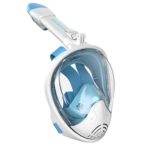 G2RISE® Schnorchelmaske, Tauchmaske, Faltbare CO2-sichere Schnorchel Vollmaske mit Kameraposition für Kinder und Erwachsene G2RISE® Schnorchelmaske, Tauchmaske, Faltbare CO2-sichere Schnorchel Vollmaske mit Kameraposition für Kinder und Erwachsene von G2RISE