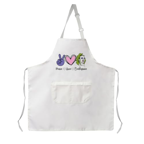 Peace Love B Make-up-Tasche, Sandwurm-inspirierte Kosmetiktasche, Tim Burton Fan Geschenk, Peace Love B-A von G2TUP