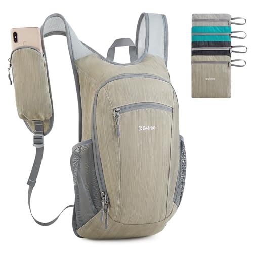 G4Free 15L Wander-Tagesrucksack, leichter Reise-Rucksack, verstaubar, für den Außenbereich, lässig, faltbar, Schultertasche G4Free 15L Wander-Tagesrucksack, leichter Reise-Rucksack, verstaubar, für den Außenbereich, lässig, faltbar, Schultertasche von G4Free