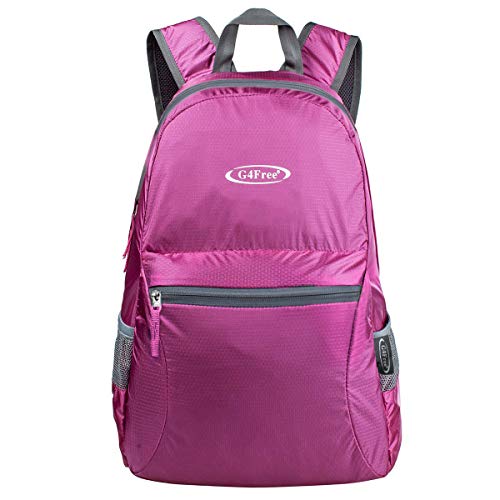 G4Free Kleiner faltbarer Rucksack, ultraleicht, wasserdicht, für Camping, Wandern, Radfahren, Herren und Damen, 20 l G4Free Kleiner faltbarer Rucksack, ultraleicht, wasserdicht, für Camping, Wandern, Radfahren, Herren und Damen, 20 l von G4Free