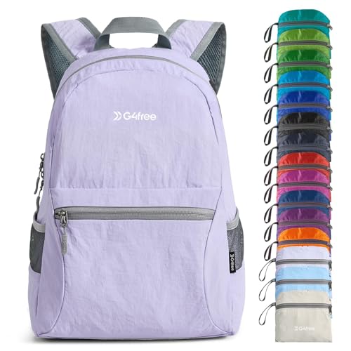 G4Free 20L Faltbarer Rucksack Ultraleichter Wanderrucksack Daypack für Männer Frauen und Kinder für Outdoor Wandern Reisen G4Free 20L Faltbarer Rucksack Ultraleichter Wanderrucksack Daypack für Männer Frauen und Kinder für Outdoor Wandern Reisen von G4Free