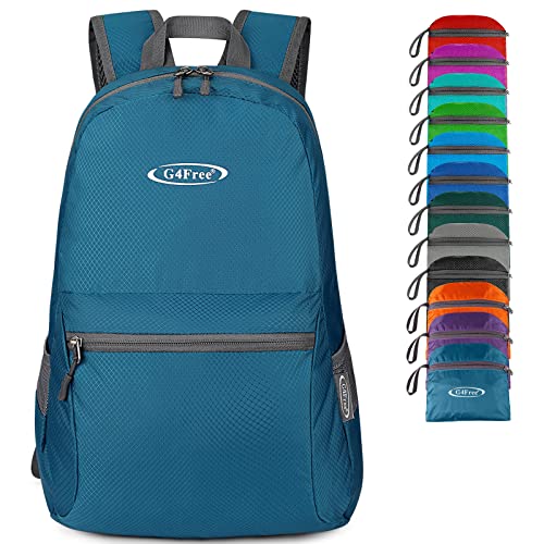 G4Free 20L Faltbarer Rucksack Ultraleichter Wanderrucksack Daypack für Männer Frauen und Kinder für Outdoor Wandern Reisen G4Free 20L Faltbarer Rucksack Ultraleichter Wanderrucksack Daypack für Männer Frauen und Kinder für Outdoor Wandern Reisen von G4Free