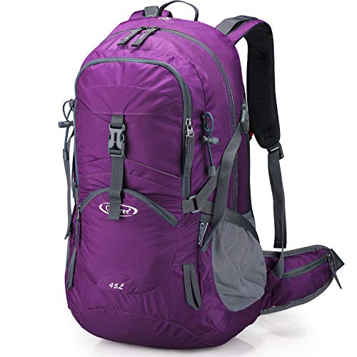 G4Free 45L Wanderrucksäcke mit Regenschutz Wasserdicht Trekkingrucksack Reiserucksack Outdoor Camping Bergsteigen Wandern für Herren Damen G4Free 45L Wanderrucksäcke mit Regenschutz Wasserdicht Trekkingrucksack Reiserucksack Outdoor Camping Bergsteigen Wandern für Herren Damen von G4Free