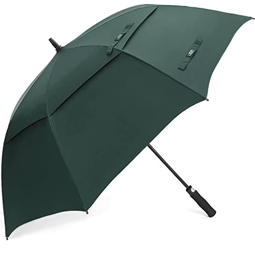 G4Free 62 Inch Regenschirm Groß Stockschirm Sturmfest Golf Schirme Automatik Regenschirm XXL für Herren Damen Doppelt Überdachung Belüftet G4Free 62 Inch Regenschirm Groß Stockschirm Sturmfest Golf Schirme Automatik Regenschirm XXL für Herren Damen Doppelt Überdachung Belüftet von G4Free