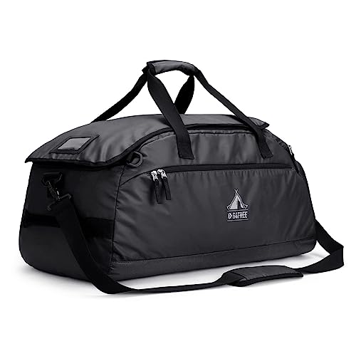 G4Free 60L Leder Große Sporttasche&Reisetasche für Damen und Herren/mit Schuhfach & Nassfach/Trainingstasche& Gym Bag&Schulsporttasche/für die Schule & Sport & Fitness & Reisen von G4Free