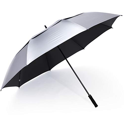 G4Free 72 Inch UV-Schutz Winddicht Sonnen- und Regenschirm Golfschirm Autorisches Öffnen Doppelbaldachin Belüftet Übergröße für Herren und Damen G4Free 72 Inch UV-Schutz Winddicht Sonnen- und Regenschirm Golfschirm Autorisches Öffnen Doppelbaldachin Belüftet Übergröße für Herren und Damen von G4Free