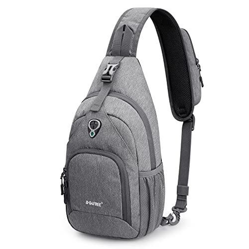 G4Free Brusttasche Schulterrucksack Sling Bags Umhängetasche Crossbody Herren Damen für Reise Wandern Radfahren Laufen Klettern von G4Free