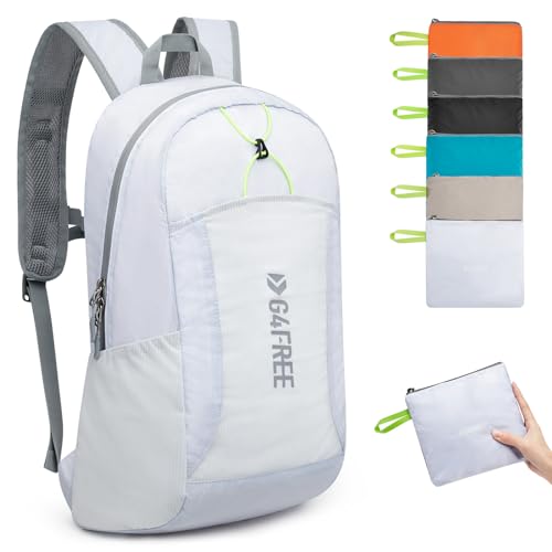 G4Free Faltbarer Leichter Rucksack 25L Unisex Tagesrucksack Kleiner Reiserucksack Wanderrucksack Trekkingrucksack Wasserdicht für Wandern Fahrrad G4Free Faltbarer Leichter Rucksack 25L Unisex Tagesrucksack Kleiner Reiserucksack Wanderrucksack Trekkingrucksack Wasserdicht für Wandern Fahrrad von G4Free