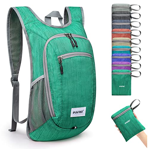 G4Free Kleiner Rucksack, 10/15 l, faltbar, leicht, verstaubar, Tagesrucksack, Reisen, Outdoor, Wandern, Schultertasche, grün, 10Liters, Modern Outdoor G4Free Kleiner Rucksack, 10/15 l, faltbar, leicht, verstaubar, Tagesrucksack, Reisen, Outdoor, Wandern, Schultertasche, grün, 10Liters, Modern Outdoor von G4Free