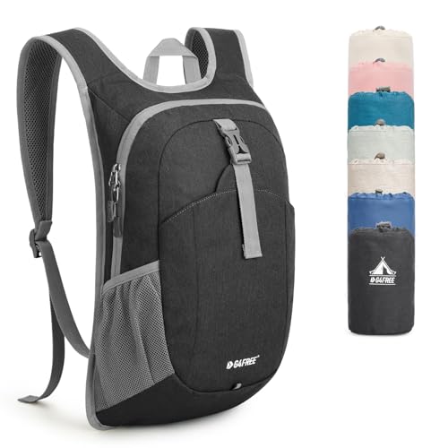G4Free Kleiner Rucksack 12L Faltbarer Leichter Wanderrucksack Damen Herren Daypack für Outdoor Wandern Camping Reisen Klettern G4Free Kleiner Rucksack 12L Faltbarer Leichter Wanderrucksack Damen Herren Daypack für Outdoor Wandern Camping Reisen Klettern von G4Free