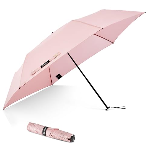 G4Free Kompakter Regenschirm & Reiseschirm, 115 g, ultraleicht, ultraklein, UPF 50+ Mini-UV-Sonnenschirm, Rippen aus Kohlefaser G4Free Kompakter Regenschirm & Reiseschirm, 115 g, ultraleicht, ultraklein, UPF 50+ Mini-UV-Sonnenschirm, Rippen aus Kohlefaser von G4Free