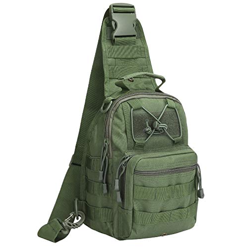 G4Free Leichter Taktischer Brustrucksack Tactical Sling Rucksack Militär Schultertasche EDC Brusttasche für Outdoor Sport Camping Wandern G4Free Leichter Taktischer Brustrucksack Tactical Sling Rucksack Militär Schultertasche EDC Brusttasche für Outdoor Sport Camping Wandern von G4Free