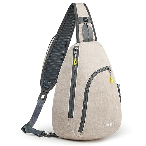 G4Free Sling Bag & Leichte Brusttasche & Crossbody Bag Daypacks Herren & Damen zum Wandern Outdoorsport von G4Free
