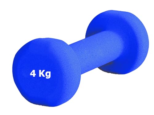 G5 HT SPORT Kurzhanteln oder Hanteln aus Neopren für Fitnessstudio und Home Gym rutschfest von 0,5 bis 6 kg Paar oder einzeln (1 x 4 kg) von G5 HT SPORT