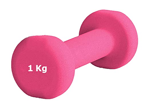 G5 HT SPORT Kurzhanteln oder Hanteln aus Neopren für Fitnessstudio und Home Gym rutschfest von 0,5 bis 6 kg Paar oder einzeln (1 x 1 kg) von G5 HT SPORT