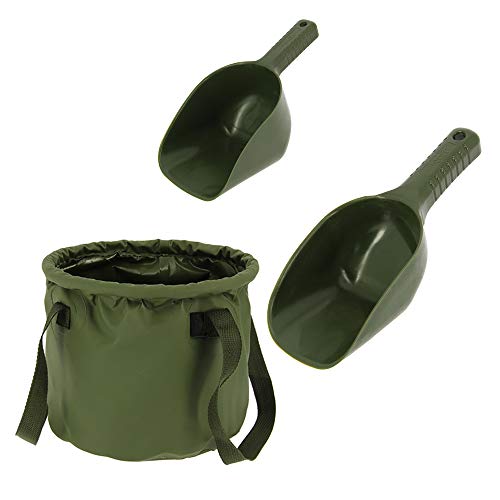 G8DS Set 2X Futterschaufel + PVC-Wassereimer, Angeln, Outdoor, Freizeit, Camping G8DS Set 2X Futterschaufel + PVC-Wassereimer, Angeln, Outdoor, Freizeit, Camping von G8DS