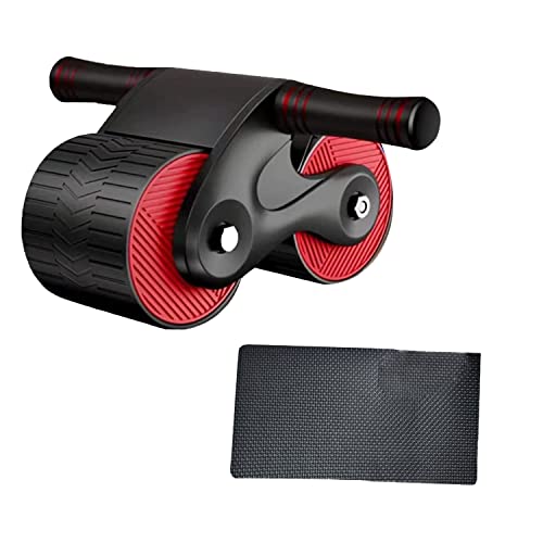 GABEALF Automatisches Aabdominal Roller Wheel Home Bauchtrainer mit KnieschüTzern für AnfäNger Home Gym FitnessgeräTe-B von GABEALF