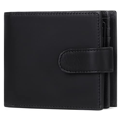 GAEKEAO Geldbörsen Herren Geldbörse aus echtem Leder Geldbörse mit RFID-Schutz Bifold Wallet, Geldbörsen für Herren mit Münzfach mit Reißverschluss GAEKEAO Geldbörsen Herren Geldbörse aus echtem Leder Geldbörse mit RFID-Schutz Bifold Wallet, Geldbörsen für Herren mit Münzfach mit Reißverschluss von GAEKEAO